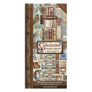 SBBV22 Paper Pad (6"x12") Vintage Library Collectibles