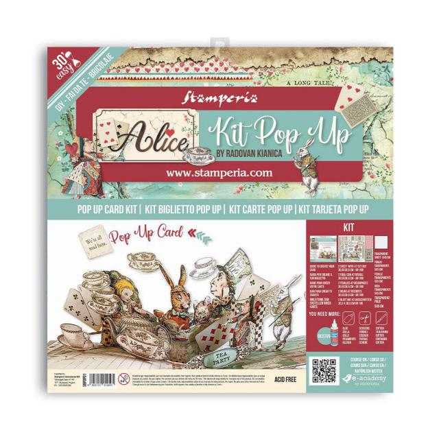 SBPOP01 Pop Up Kit Alice Tea Party