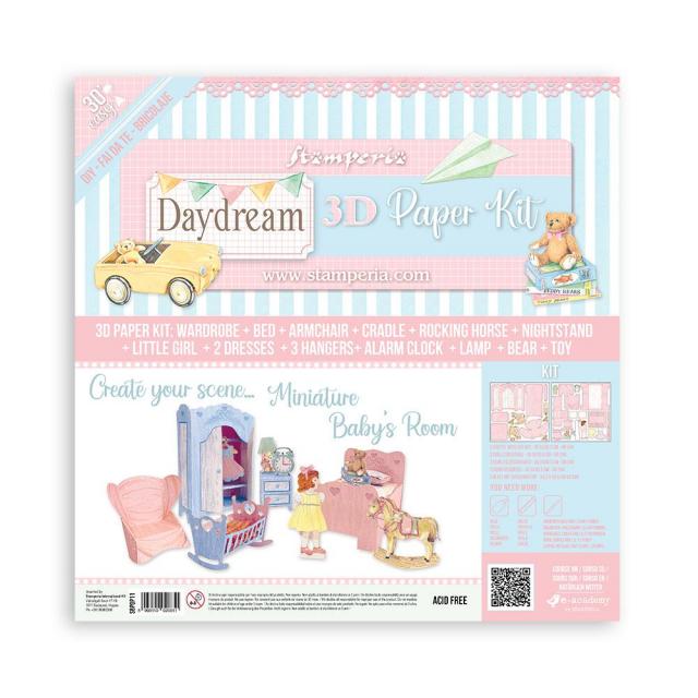 SBPOP11 3D Paper Kit DayDream Babyroom