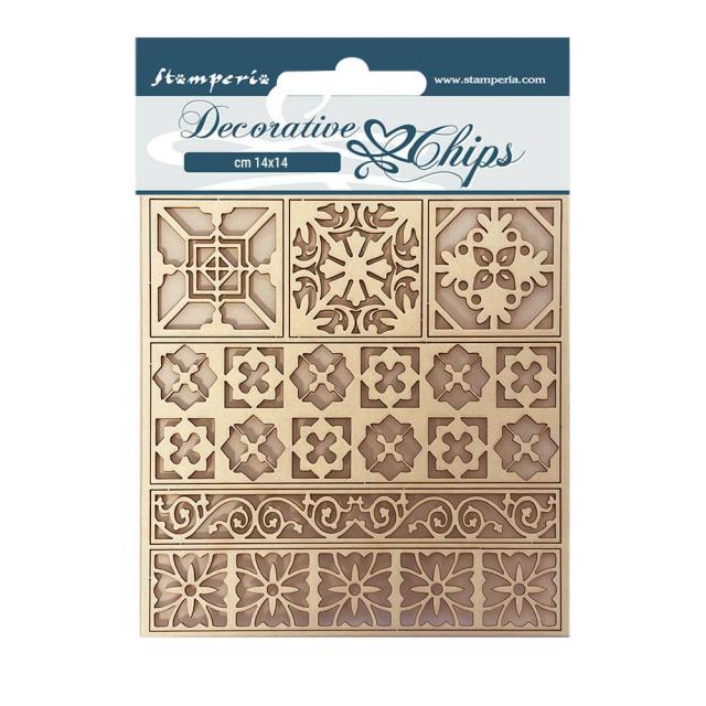 SCB109 Decorative Chips 14 x 14cm Casa Granada Tiles