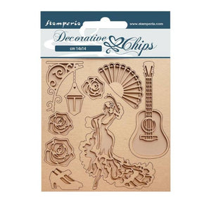 SCB144 Decorative Chips 14 x 14cm Desire Dancer