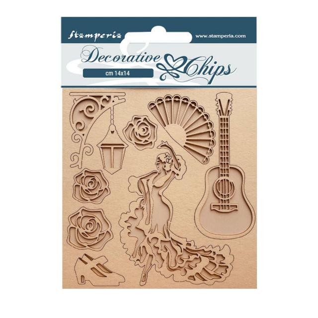 SCB144 Decorative Chips 14 x 14cm Desire Dancer