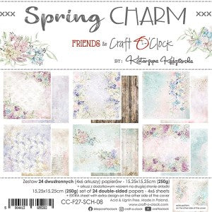 Spring Charm 6 x 6 Double Sided
