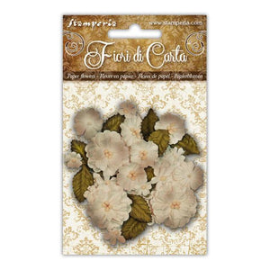 SF145 Flowers Assorted Ivory