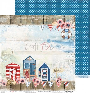 Seaside Greetings #5 Double Sided 12 x 12