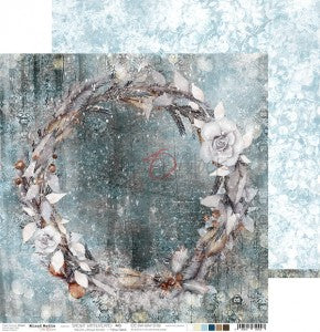 Snowy Winterland #6  Double Sided 12 x 12