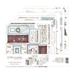 Christmas Shop Project Kit 12 x 12 Double Sided Pad