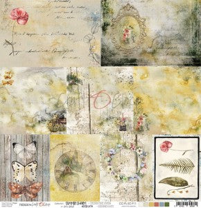Summer Charm Decorative Cards 12 x 12 Double Sided