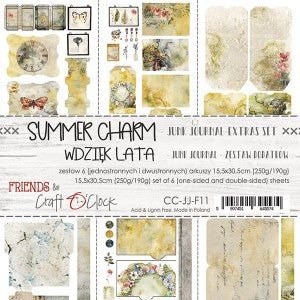 Summer Charm Junk Journal Extras 6 x 12