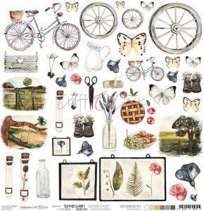 Summer Charm Extras to Cut 12 x 12 Single Sided