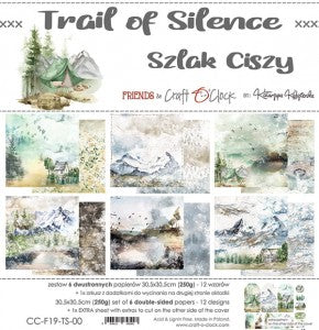 Trail of Silence 12 x 12 Double Sided