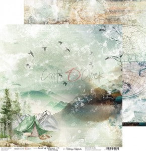 Trail of Silence #3 Double Sided 12 x 12