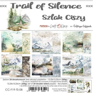 Trail of Silence 6 x 6 Double Sided