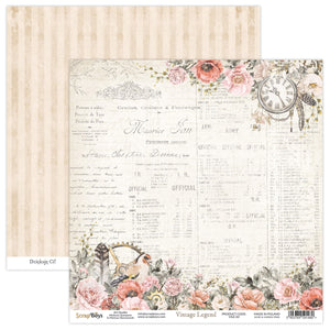 Vintage Legend 02 Double Sided 12 x 12