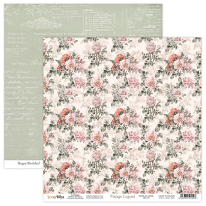 Vintage Legend 04 Double Sided 12 x 12