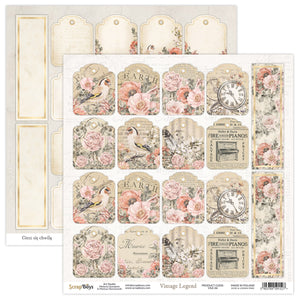 Vintage Legend 06 Double Sided 12 x 12
