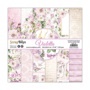Violetta 8x8 Double Sided Pad