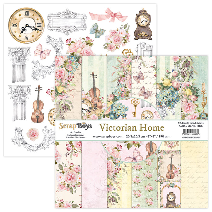 Victorian Home 8x8 Double Sided Pad