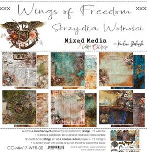 Wings of Freedom 12 x 12 Double Sided