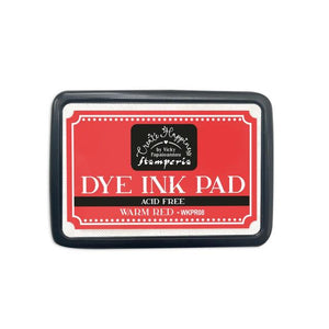 WKPR08 Dye Ink Pad Warm Red