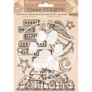 Stamperia Intl > Create Happiness Christmas Plus > Weekly Planner Stamp Set  - Create Happiness Christmas Plus - Stamperia: A Cherry On Top