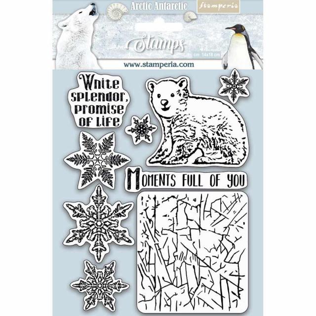 WTKCC179 HD Natural Rubber Stamp 14x18 Moments Full of You