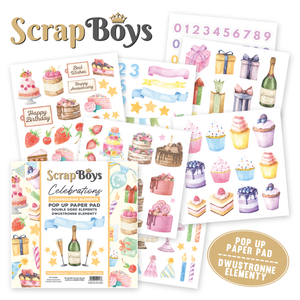 Pop Up Celebrations 6x6 Double Sided Pad
