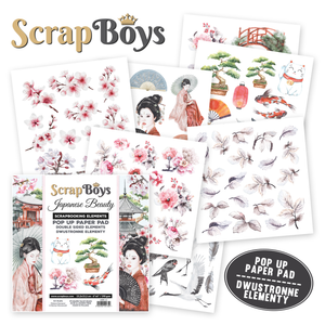 Pop Up Japanese Beauty 6x6 Double Sided Pad