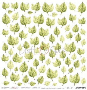 Leaves IX Extras to Cut 12 x 12 Single Sided