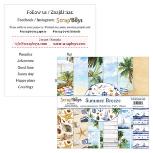 Summer Breeze 6x6 Double Sided Pad