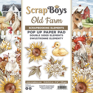 Pop Up Old Farm 6x6 Double Sided Pad