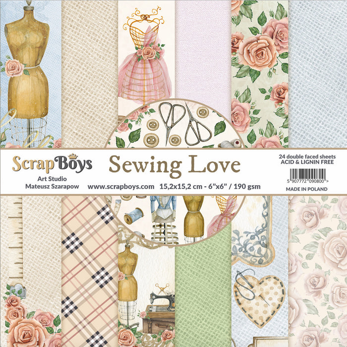 Sewing Love 6x6 Double Sided Pad