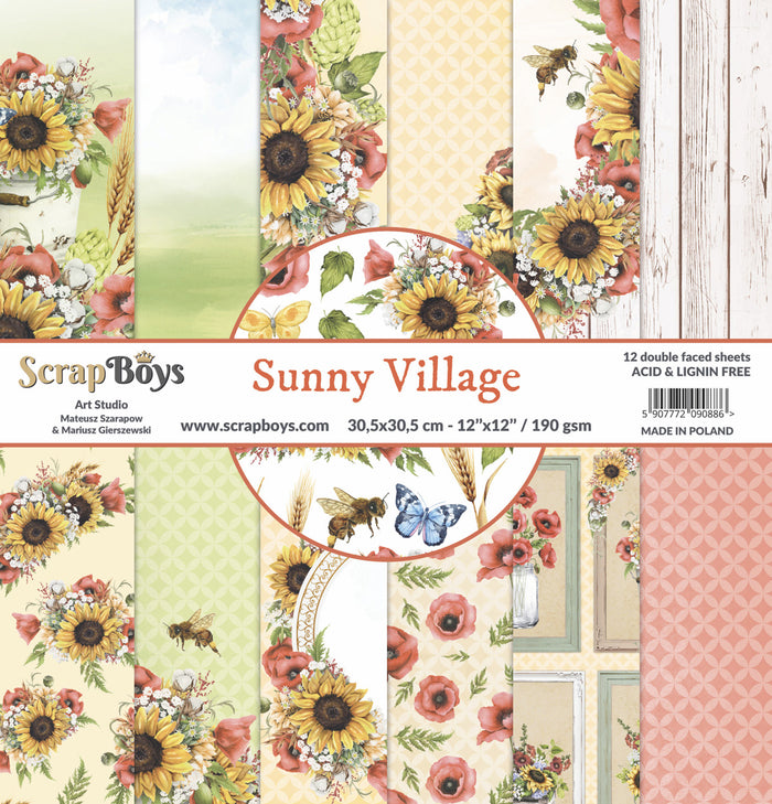 Sunny Village 12 x 12 Double Sided Pad